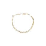 PULSEIRA OURO 9K  CRIANÇA 3+1 LAPIDADA