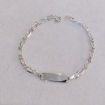 PULSEIRA PRATA CRIANÇA 1+1 COM CHAPA