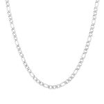 FIO PRATA HOMEM 3+1 COM 60CM LAPIDADO