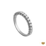 ANEL OURO BRANCO MEMÓRIA PASSION GOLD 19K