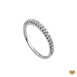 ANEL OURO BRANCO MEMÓRIA PASSION GOLD 19K