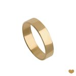 ALIANÇA OURO AMARELO PASSION GOLD 19K ANILHA - 4,0MM