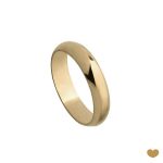ALIANÇA OURO AMARELO PASSION GOLD 19K - 4,0MM