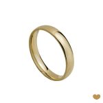 ALIANÇA OURO AMARELO PASSION GOLD 19K - 3,5MM
