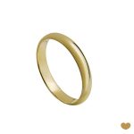 ALIANÇA OURO AMARELO PASSION GOLD 19K - 2,5MM