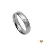 ALIANÇA OURO BRANCO PASSION GOLD 19K - 4,5MM