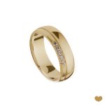 ALIANÇA OURO AMARELO PASSION GOLD 19K - 6,3MM