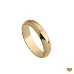 ALIANÇA OURO AMARELO PASSION GOLD 19K - 4,5MM