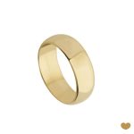 ALIANÇA OURO AMARELO PASSION GOLD 19K - 6,4MM