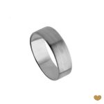 ALIANÇA OURO BRANCO PASSION GOLD 19K  ANILHA - 5,9MM