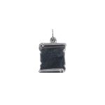 PENDENTE PRATA PERGAMINHO LISO PARA GRAVAR