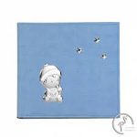 ALBUM BABY C/ESTRELAS 30*30 AZUL