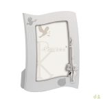 MOLDURA 10*15 CONTORNADA C/VELA MAD. BRANCA