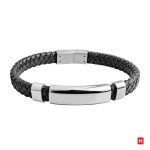 PULSEIRA HASSU PELE PRETO COM CHAPA