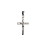 CRUZ PRATA FOSCA COM CRISTO