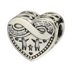 CONTA PRATA SILVERADO INFINITY LOVE FOR MY FAMILY