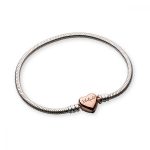 PULSEIRA SILVERADO PRATA FECHO CORAÇÃO RG