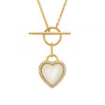 Colar Unike Dia da Mãe Dourado
