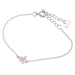 PULSEIRA AGATHA CORAÇÃO LAVANDA