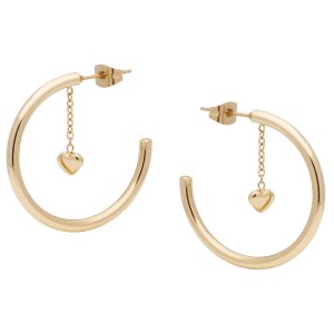 Argolas LIU JO Coração Douradas