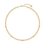 Fio LIU JO Corações Dourado