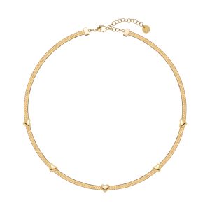 Fio LIU JO Corações Dourado