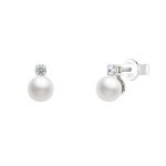 Brincos Unike Classy Pearl Solitaire
