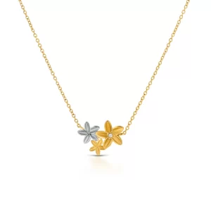 Colar bicolor One Fleur
